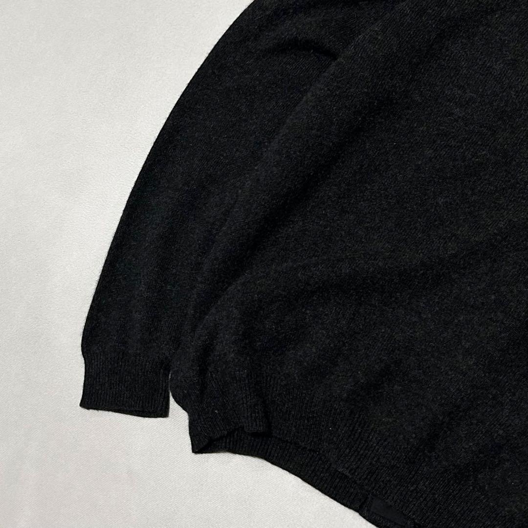 Brooks Brothers カシミヤ100% ニット カーディガン 墨黒