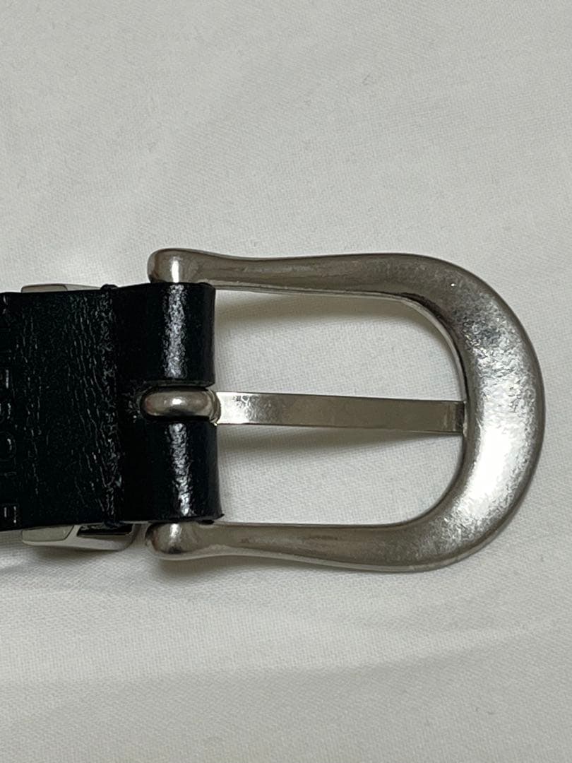 THE SOLE PUNTALE メッシュレザー ベルト 25mm幅