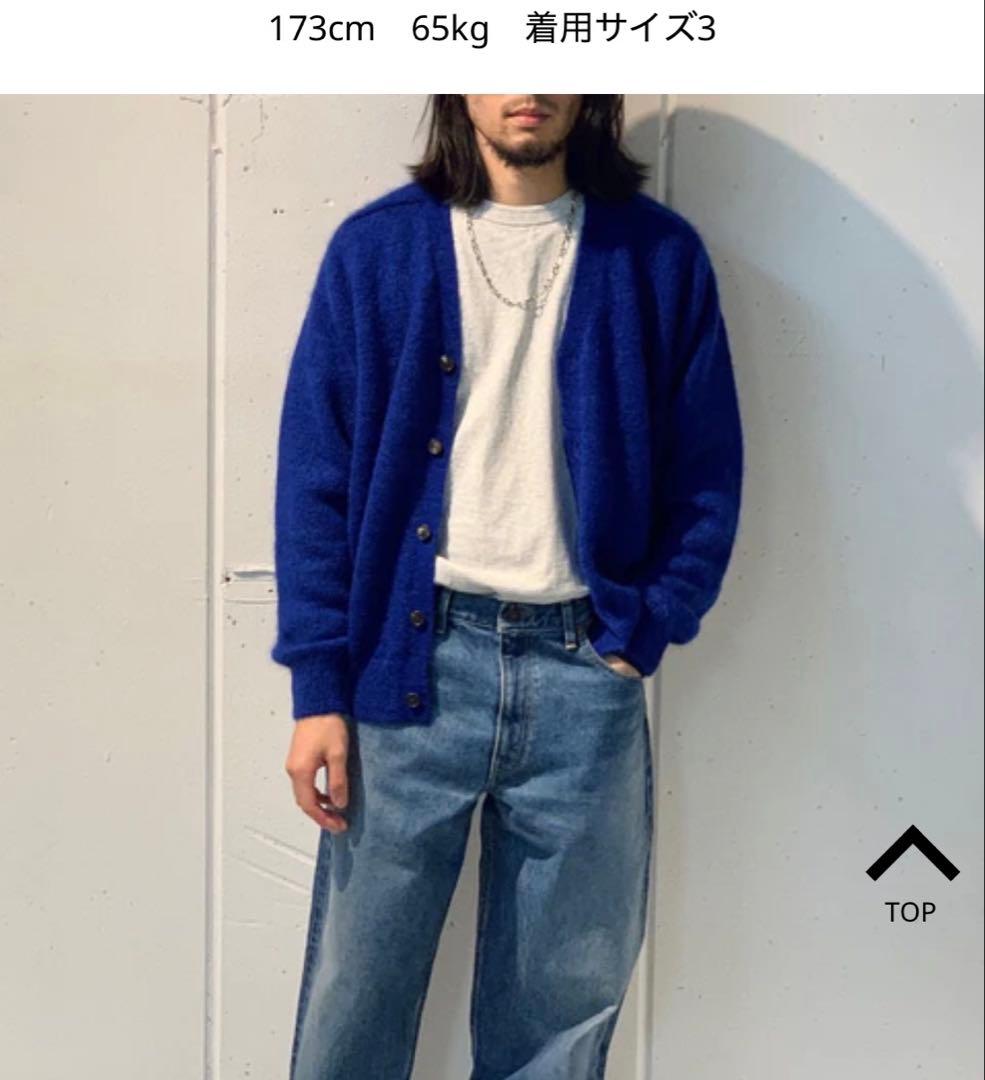 バトナー BATONER PURE MOHAIR CARDIGAN3