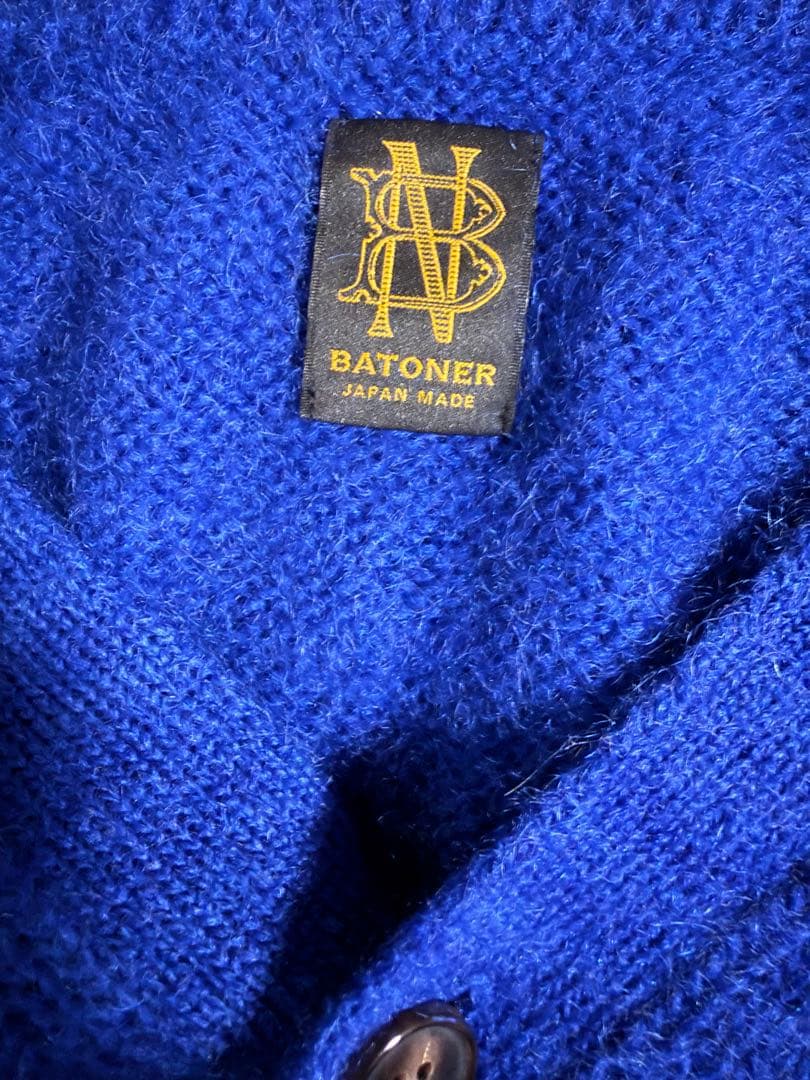 バトナー BATONER PURE MOHAIR CARDIGAN3