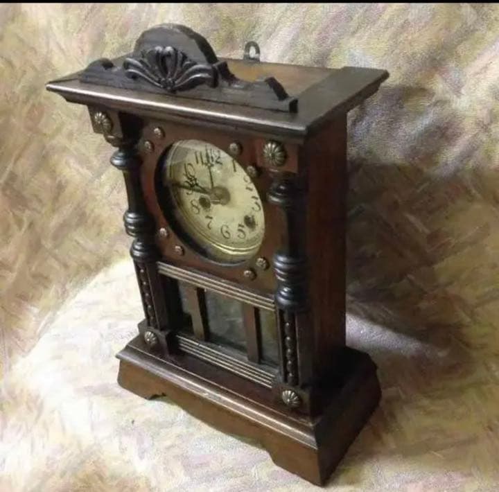 骨董品　オルゴール付き古時計