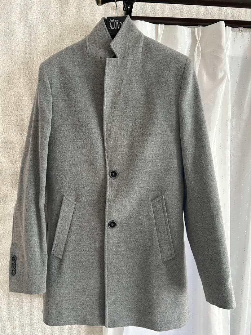 ★新品★タグ付き★ チェスターコート メンズ XL カシミヤ ★即日発送可能★