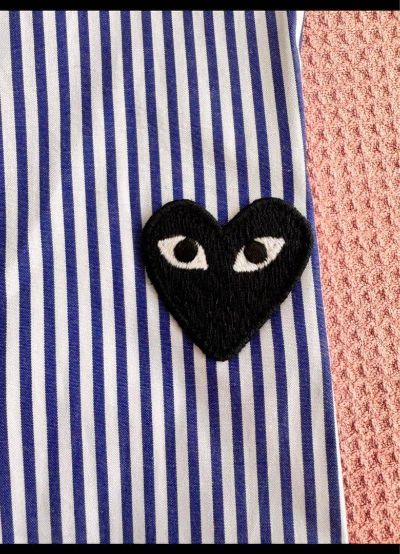 PLAY COMME des GARÇONS XLサイズ ストライプシャツ