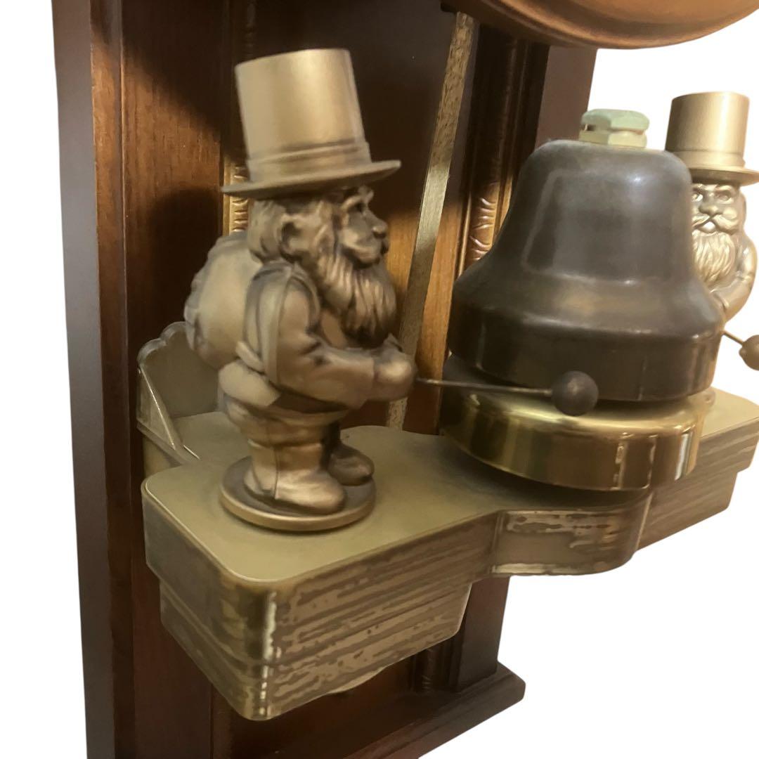 希少　動作品　リズム時計　スモールワールド 　掛け時計