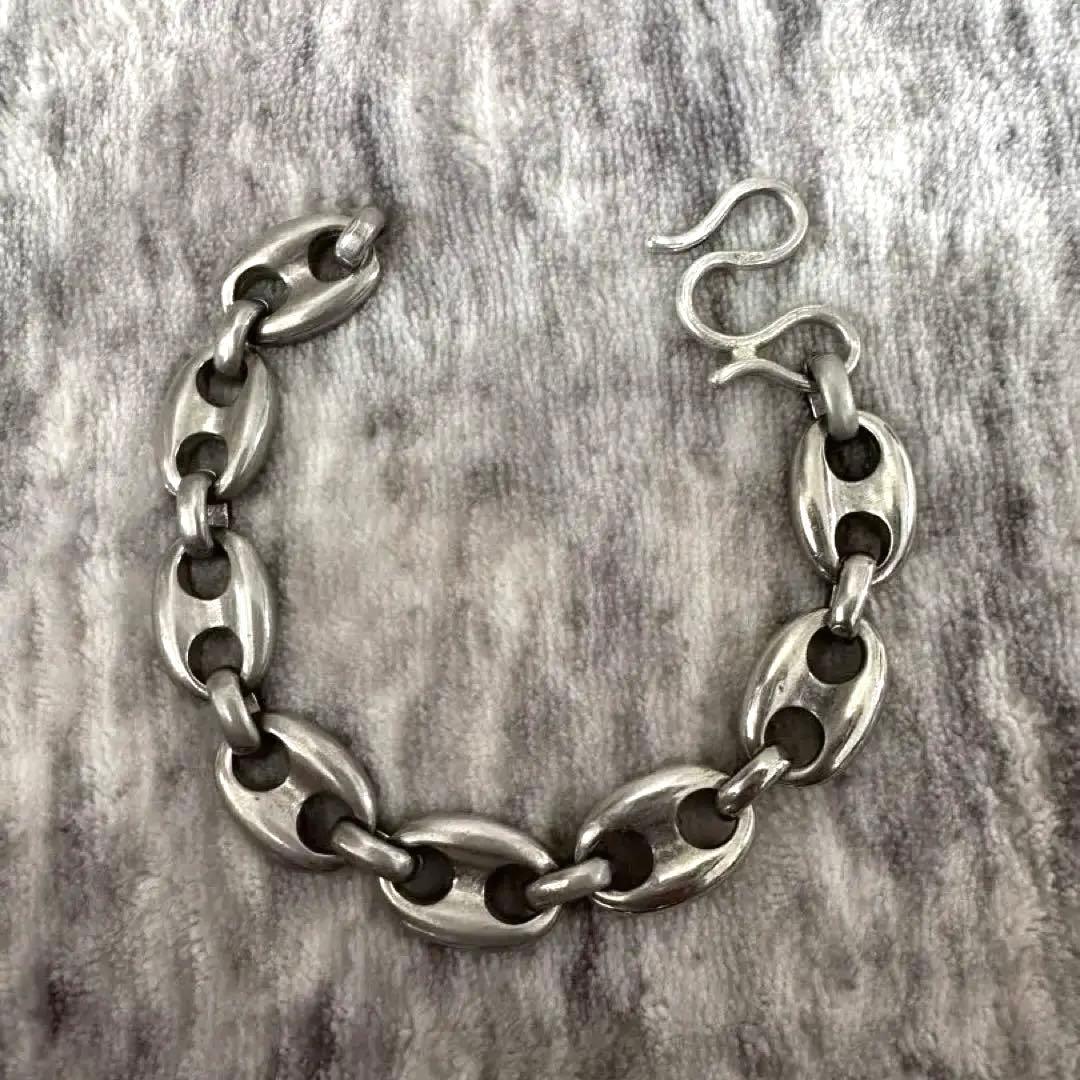 シルバー925 メキシカンジュエリー ブレスレット 重厚感