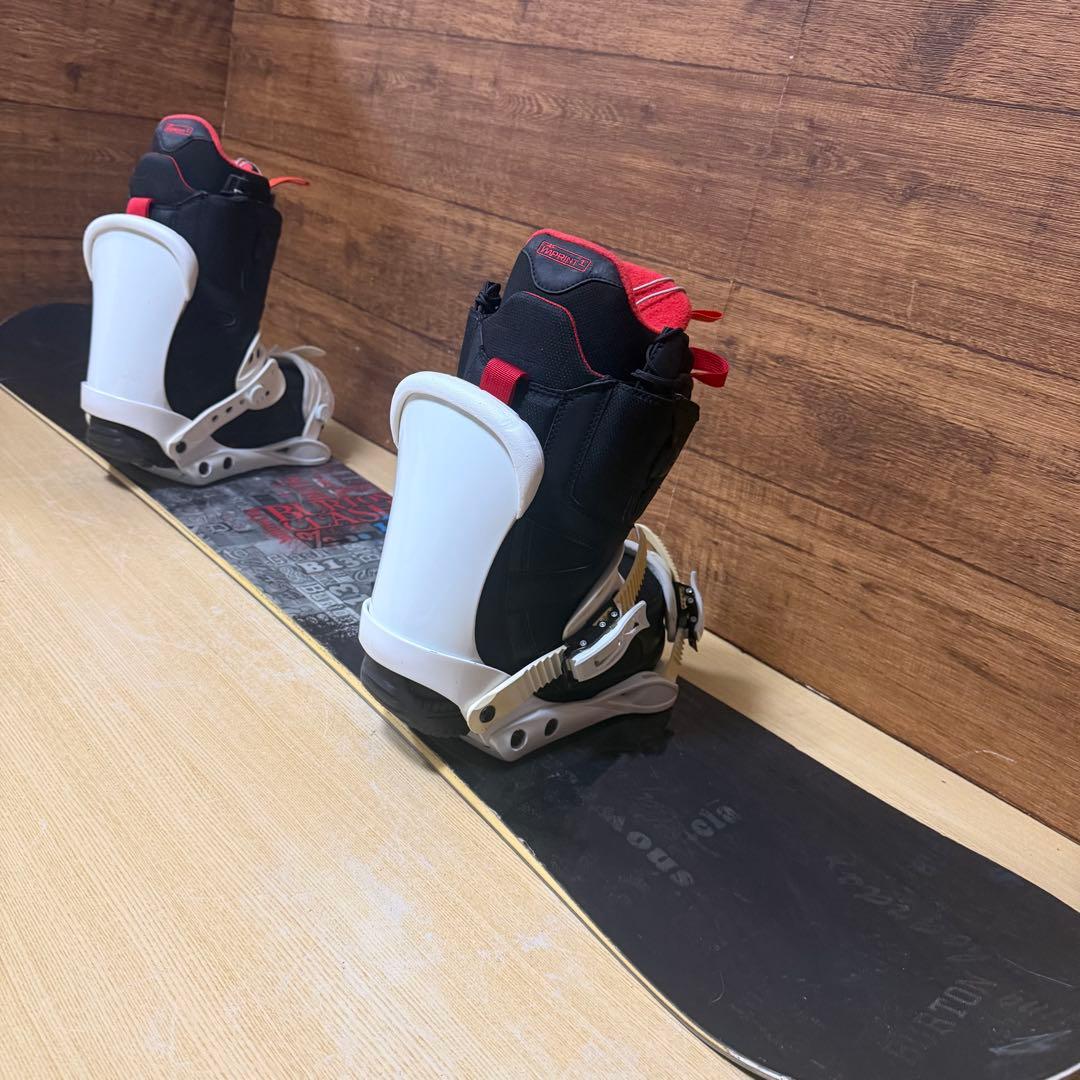BURTON バートン　CLASH クラッシュ　メンズ　スノーボード　３点セット