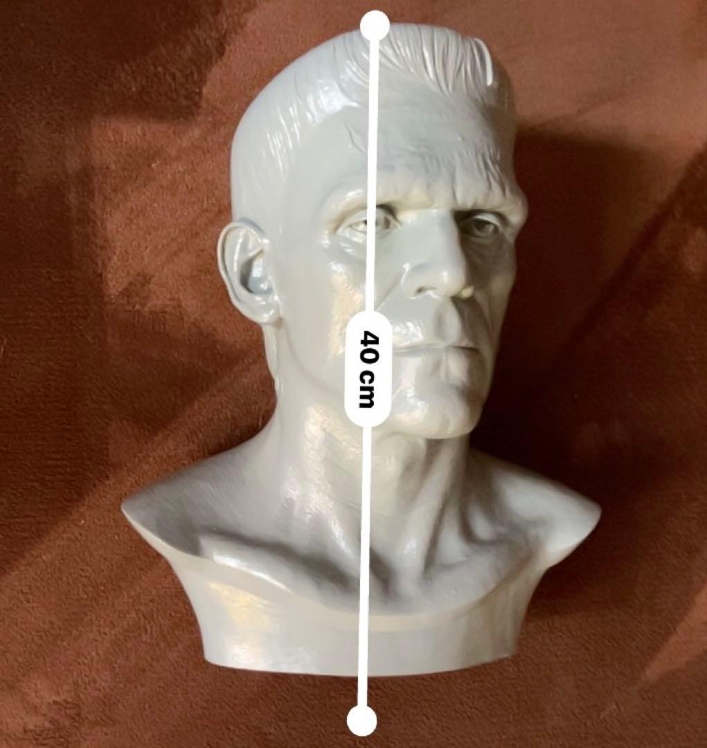 フランケンシュタインの胸像 - 実物大 - シネアート - マイルズ・ティーヴス