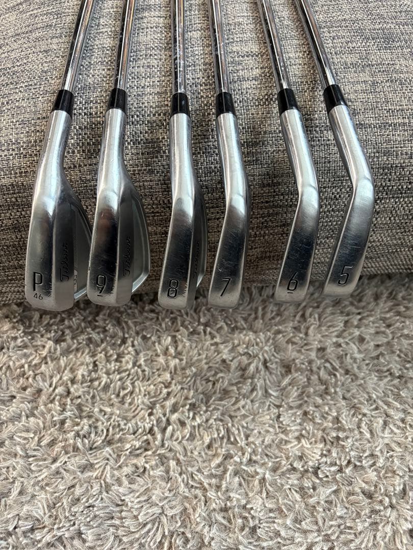 タイトリスト　アイアンセット　T100 2023 DGミッドX100