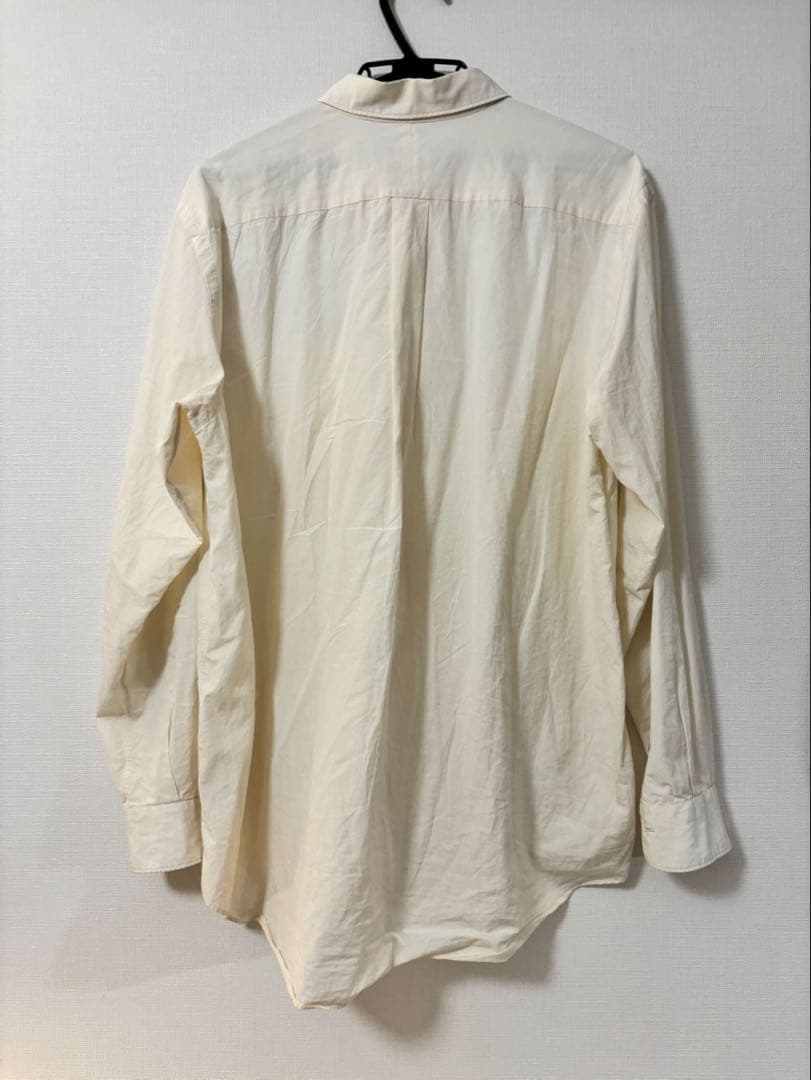 【COMOLI】COMOLI SHIRTS ECRU 2