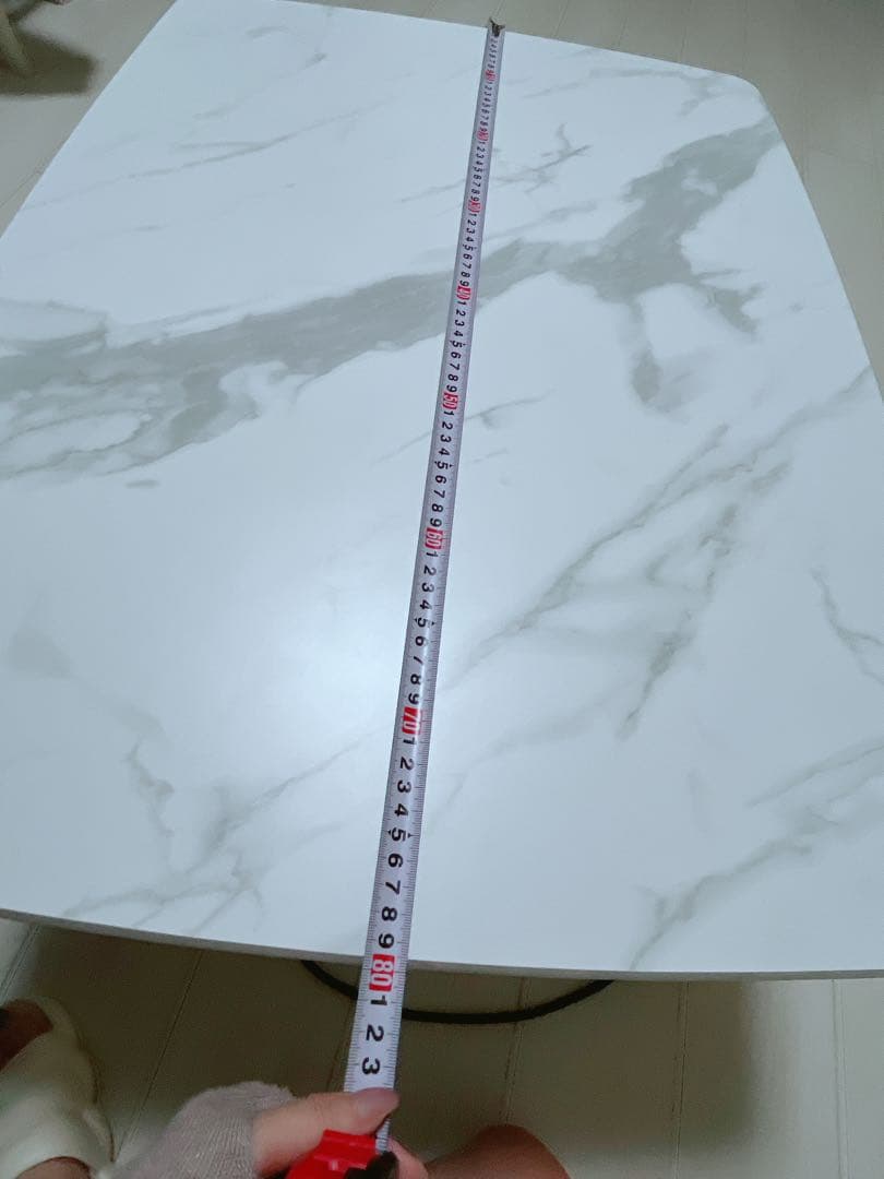 Francfranc 大理石調こたつ、こたつ布団セット