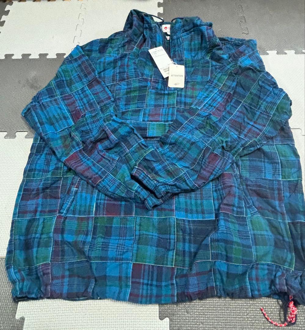 BEAMS JAPAN パッチワーク アノラック　L ssz