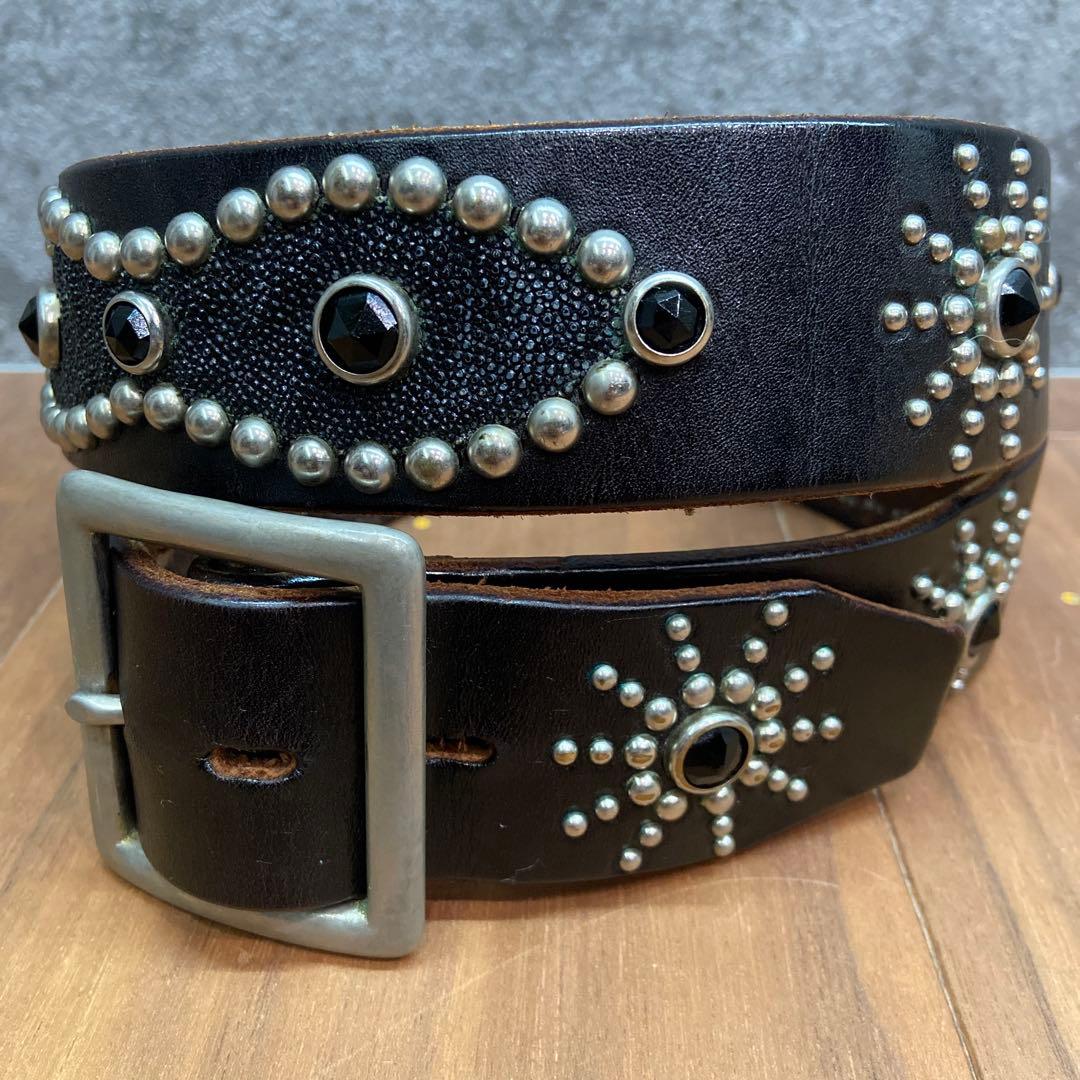 HTC オーバーレイピーナッツスタッズベルト スティングレイ 36inch