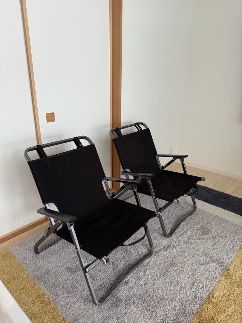 【未使用】ZANE ARTS 2脚セット LADE CHAIR レードチェア
