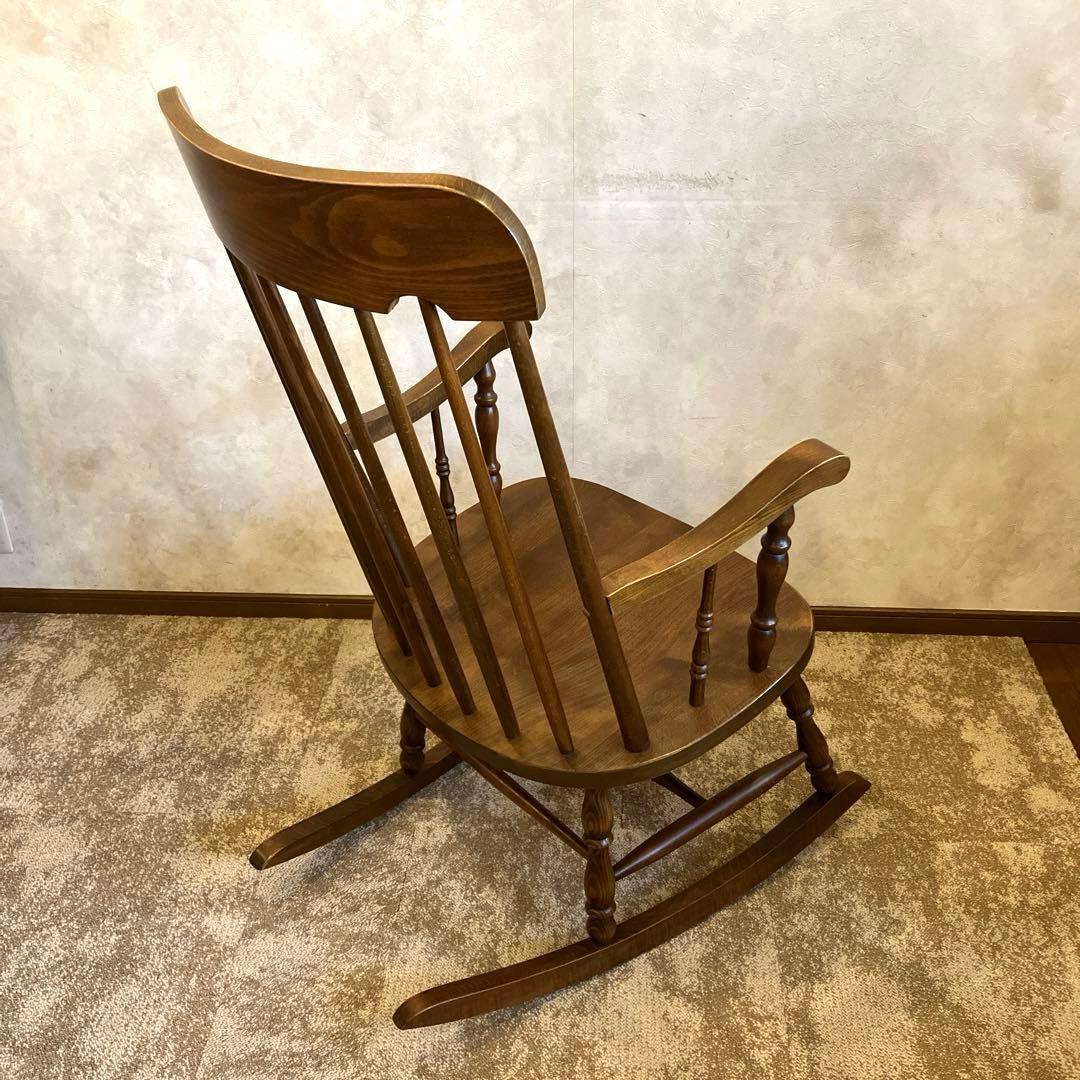 木製ロッキングチェア