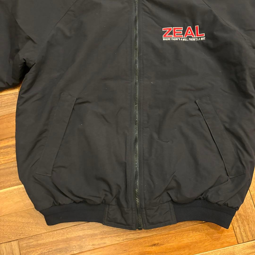 ZEAL ウォームアップジャケット シェルドシンチラ　patagonia 黒　M