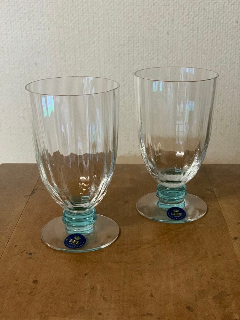 ロイヤルコペンハーゲン　ガラス6点セット、