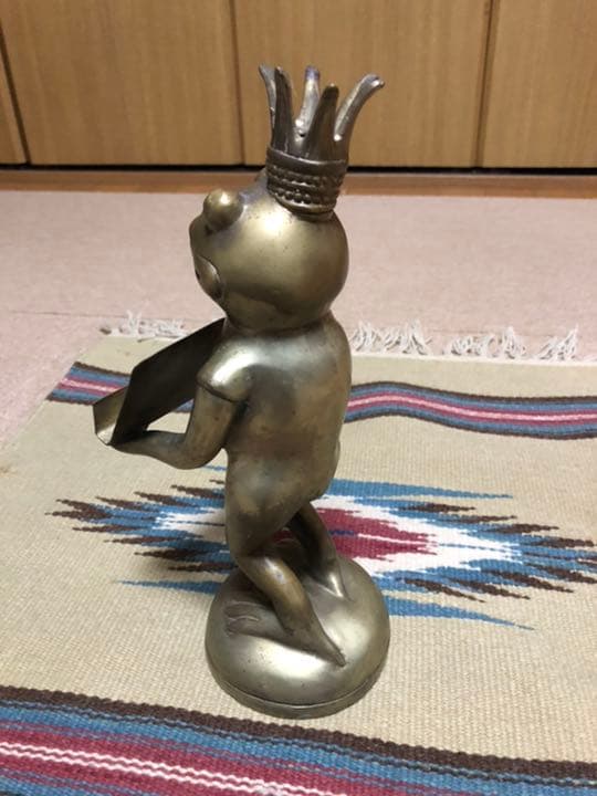 オールド　クラウンカエル　カードホルダー