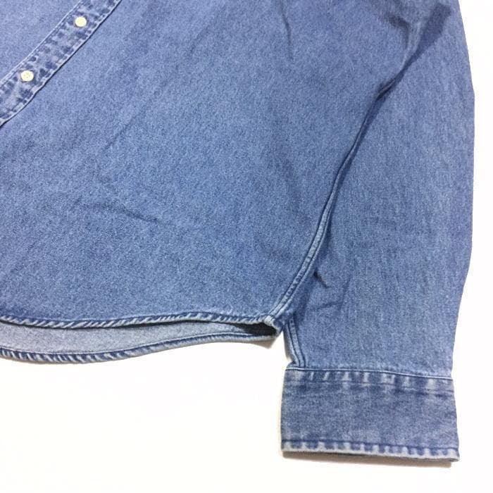 美品 ＸＬ ラルフローレ インデイゴ 長袖シャツ デニムシャツ ヴィンテージ