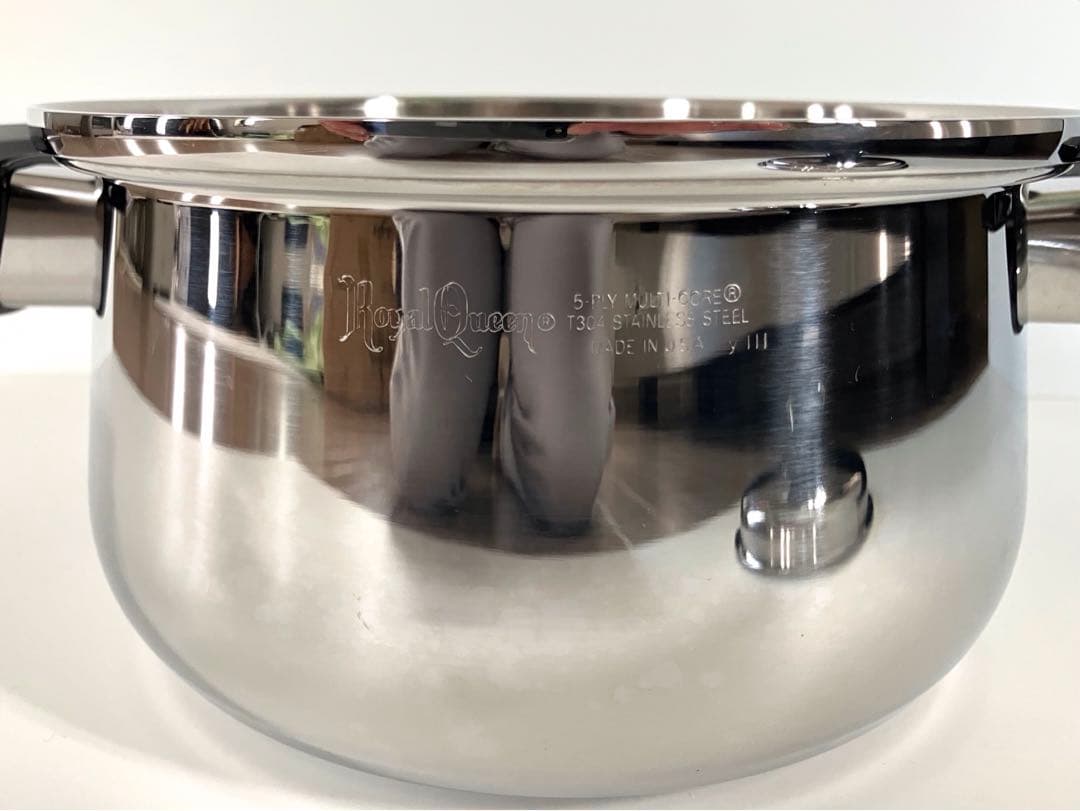 【2/8迄sale】ロイヤルクイーン　3コート　IH、ガス対応品　未使用に近い