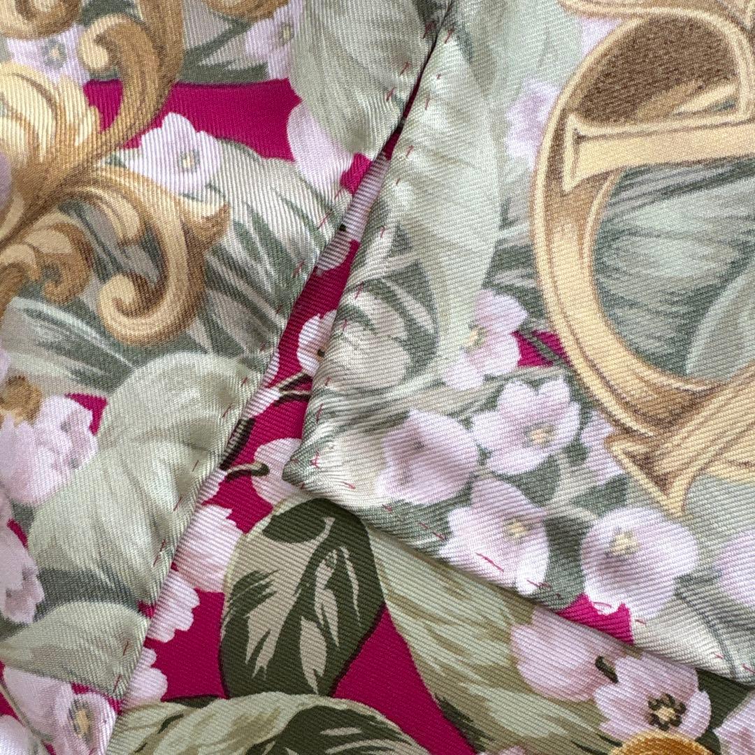 Christian Dior スカーフ　スズラン　水玉　クリスチャンディオール