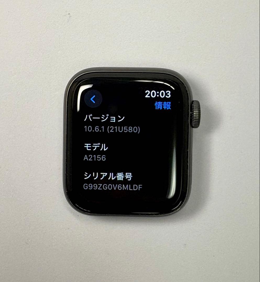 apple watch series5 40mm【新品中古品】