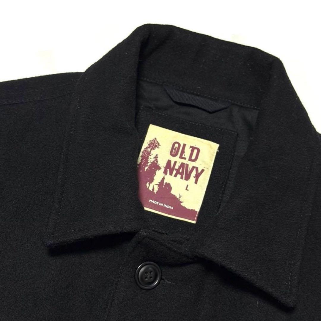 【美品】old navy a2 wool deck jacket black