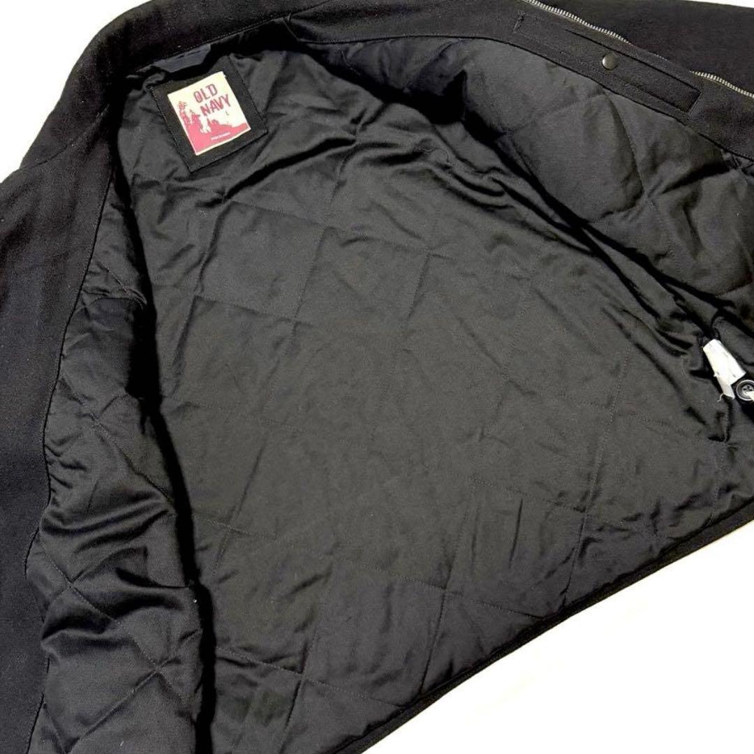 【美品】old navy a2 wool deck jacket black