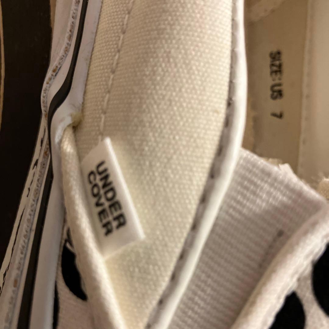 2/7.8日限定値下げUNDER COVERxVANS スリッポンデッドストック