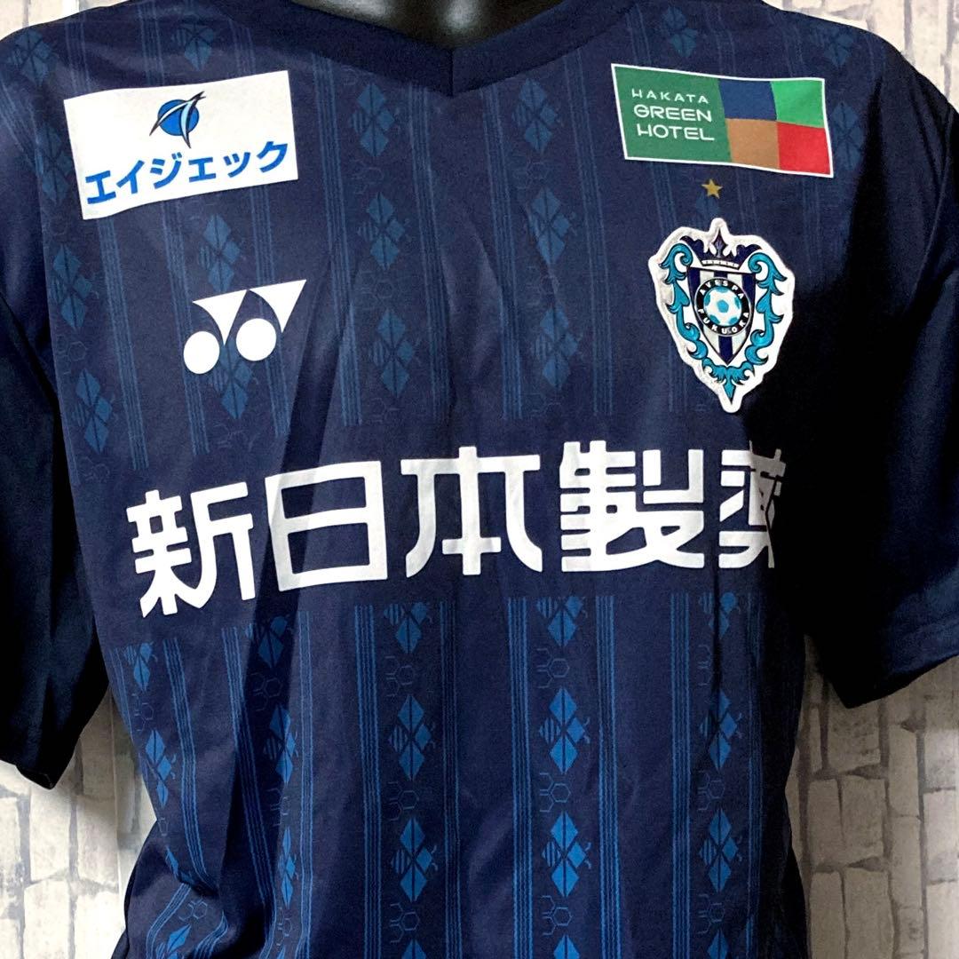 アビスパ福岡　YONEX サッカー　ユニフォーム　ホーム　ネイビー 2XO