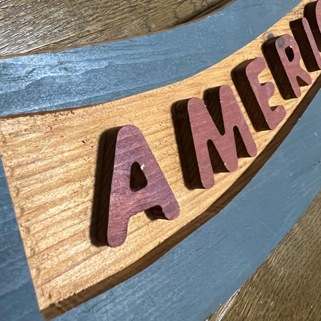 壁飾り　GOD BLESS 星条旗　AMERICA