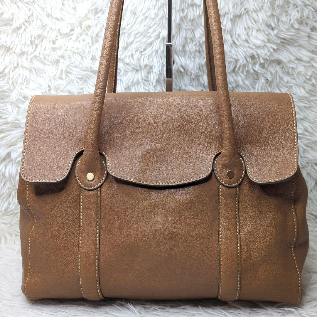 も*ち様 美品✨土屋鞄 アジール エディターズ トートバッグ レザー ブラウン
