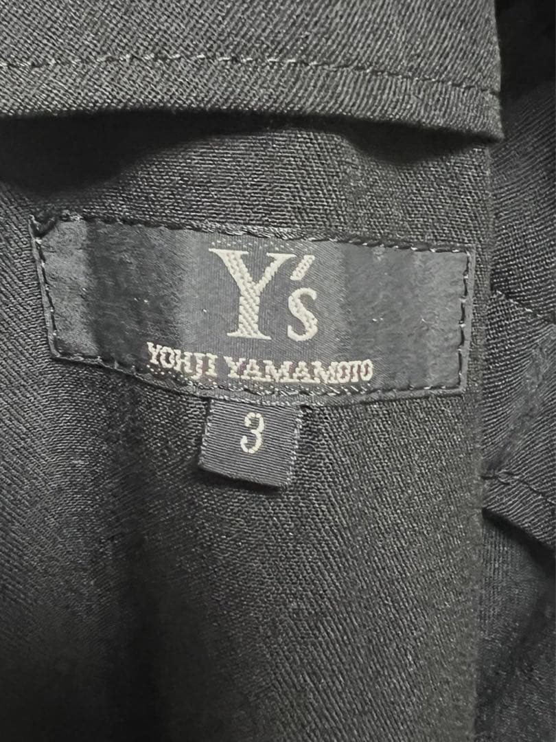 美品　Y’s ヨージヤマモト　ワンピース　黒　表記size 3
