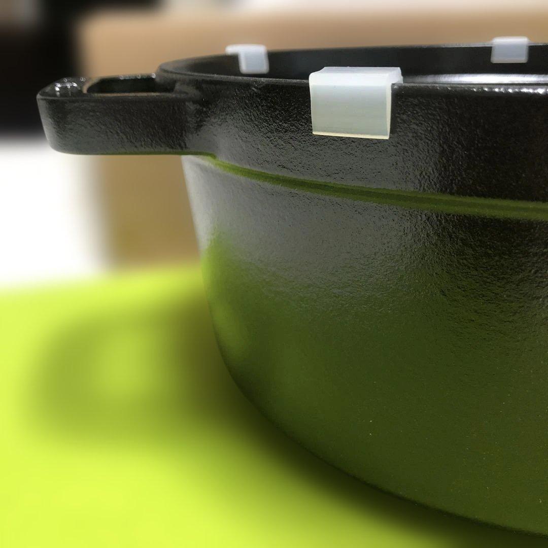 「新品」STAUB ピコ・ココット　 ラウンド　24cm フランス正規品