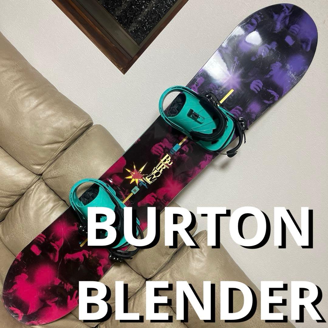 BURTON BLENDER 141 × SALOMON RHYTHM S