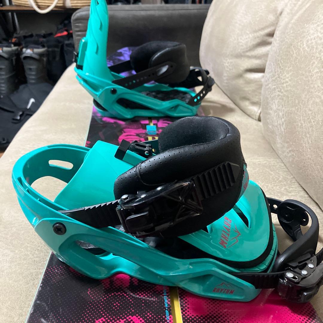 BURTON BLENDER 141 × SALOMON RHYTHM S
