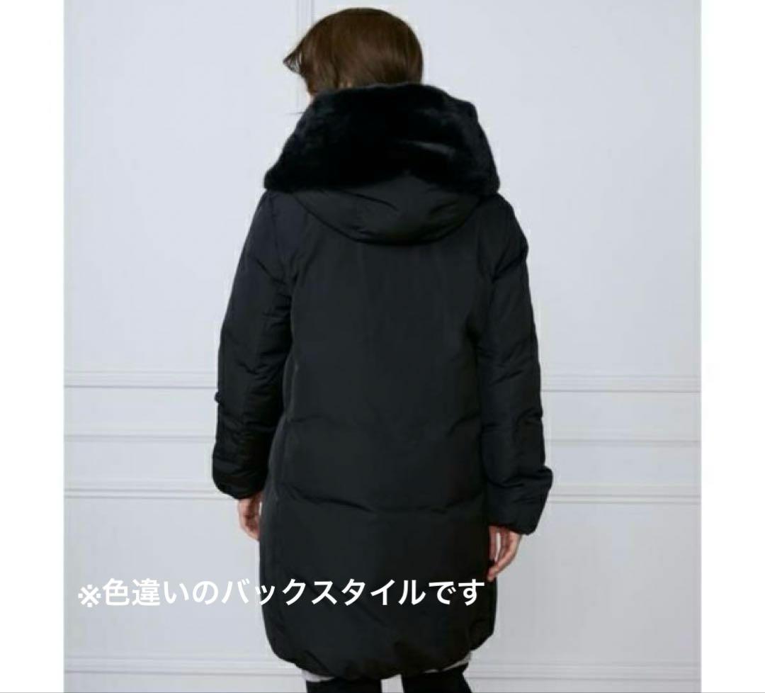 ほぼ新品★ INED イネド フェイクファー ロングダウンコート ダウン コート