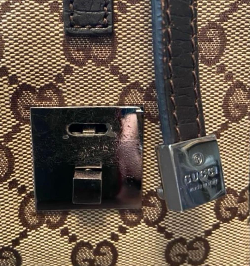 Gucci ☆正規品　シェリーラインGGパターン ミニボストン　美品