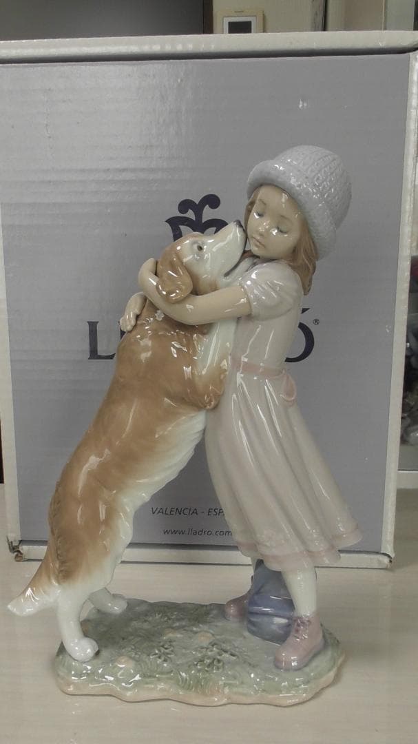 LLADRO　リヤドロ　【待ってたよ】７　リアドロ　人気アイテム　Ｌ554