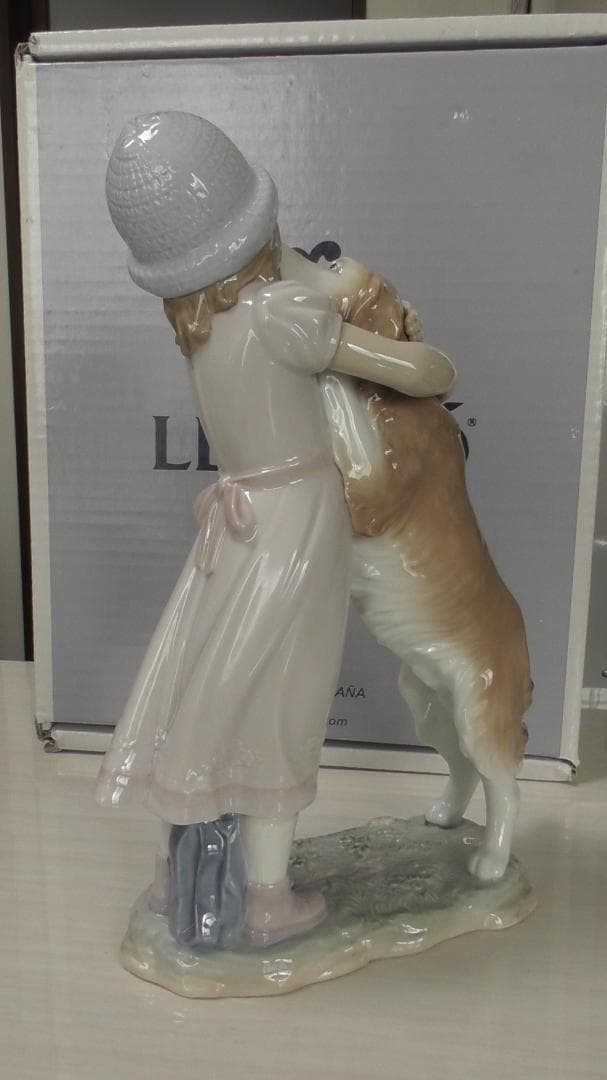 LLADRO　リヤドロ　【待ってたよ】７　リアドロ　人気アイテム　Ｌ554