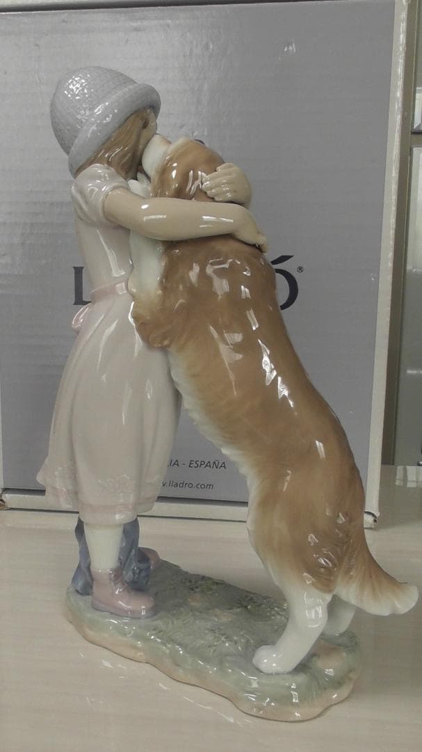 LLADRO　リヤドロ　【待ってたよ】７　リアドロ　人気アイテム　Ｌ554