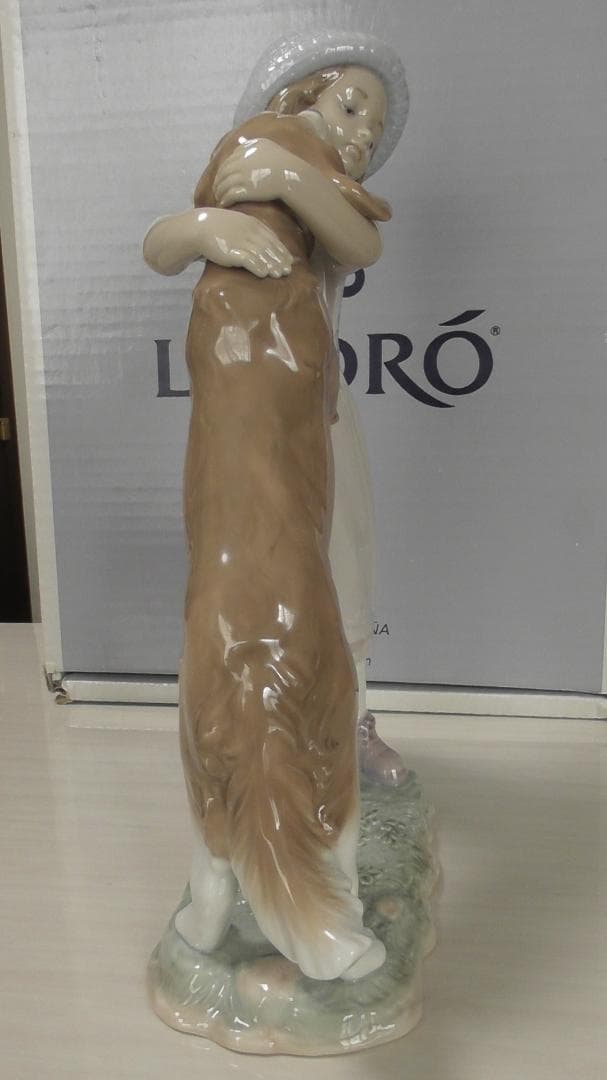 LLADRO　リヤドロ　【待ってたよ】７　リアドロ　人気アイテム　Ｌ554