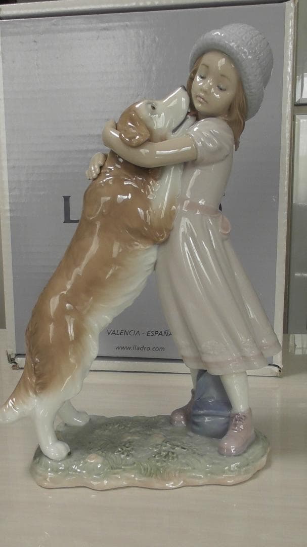 LLADRO　リヤドロ　【待ってたよ】７　リアドロ　人気アイテム　Ｌ554
