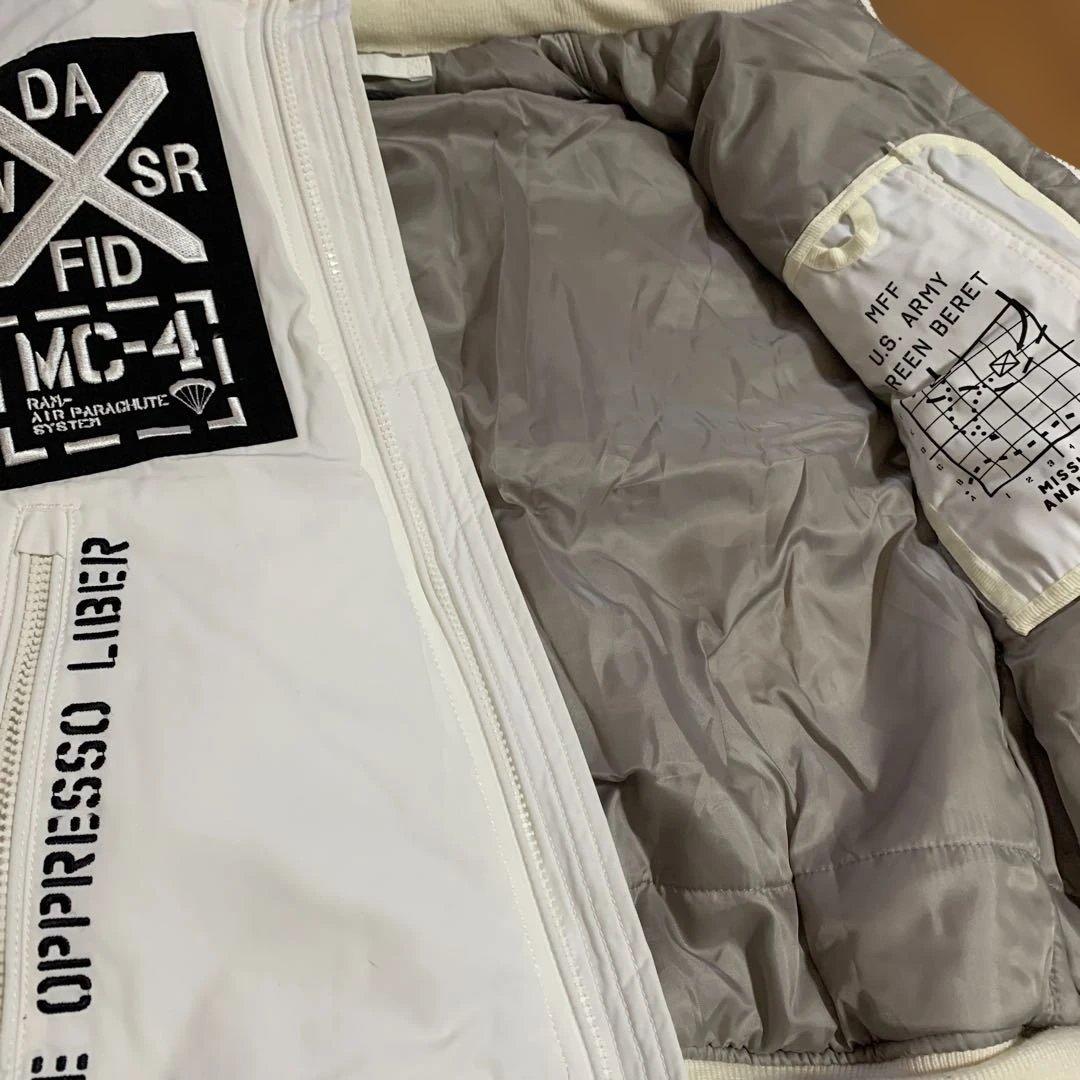 美品 アヴィレックス ミリタリー ダウンジャケット MA-1 G-10 HALO