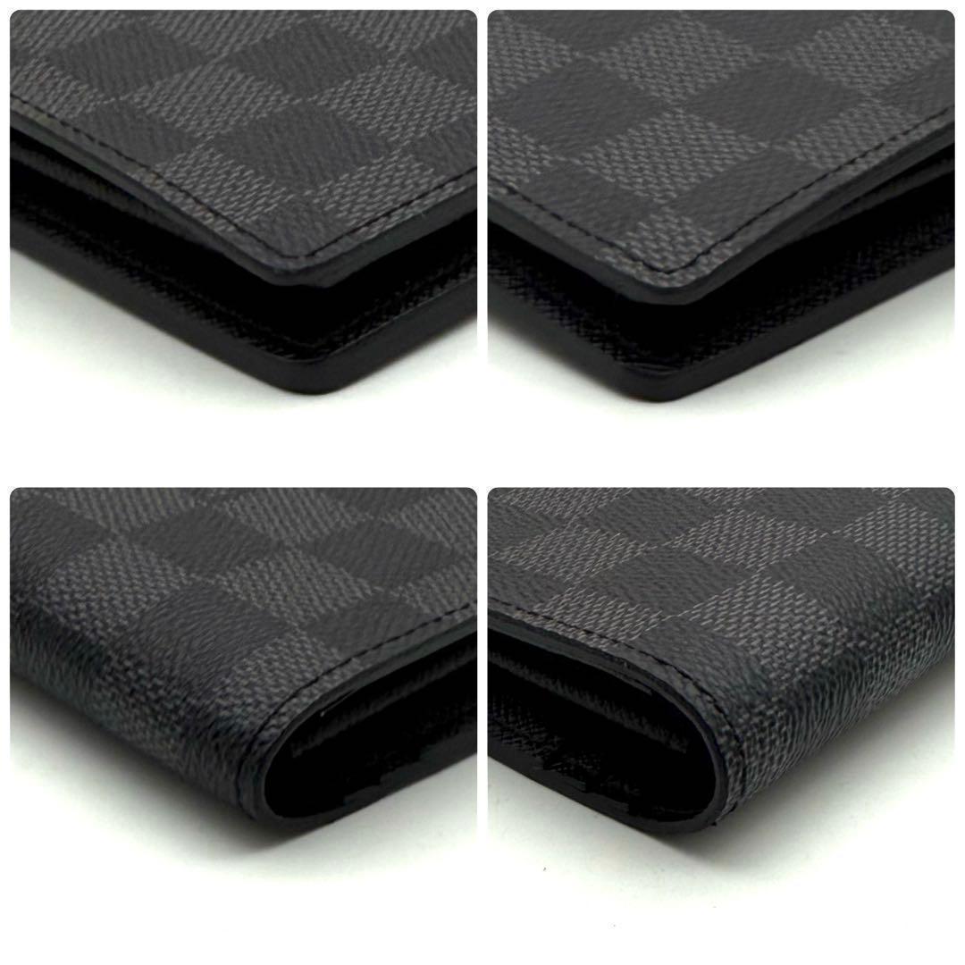 【極上美品】ルイヴィトン ダミエ グラフィット ポルトフォイユ ブラザ 長財布