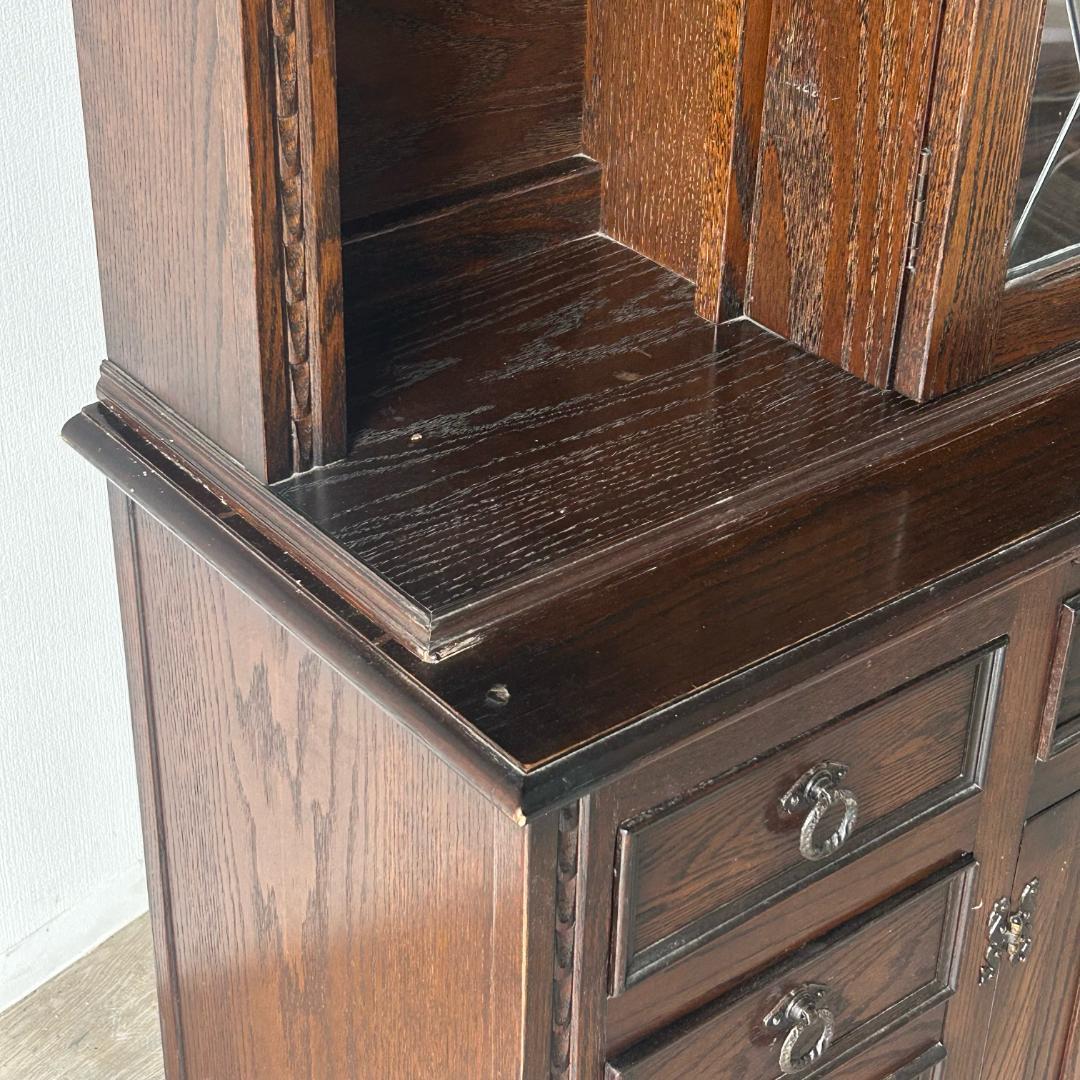 イギリス アンティーク　家具 ドレッサー カップボード ビンテージ 495A