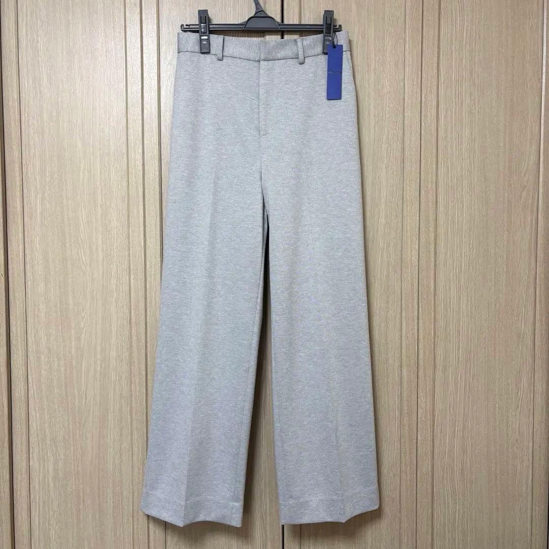 新品 アオキ⭐️ジュンコシマダ カルゼジャージー ノーカラーセットアップスーツ