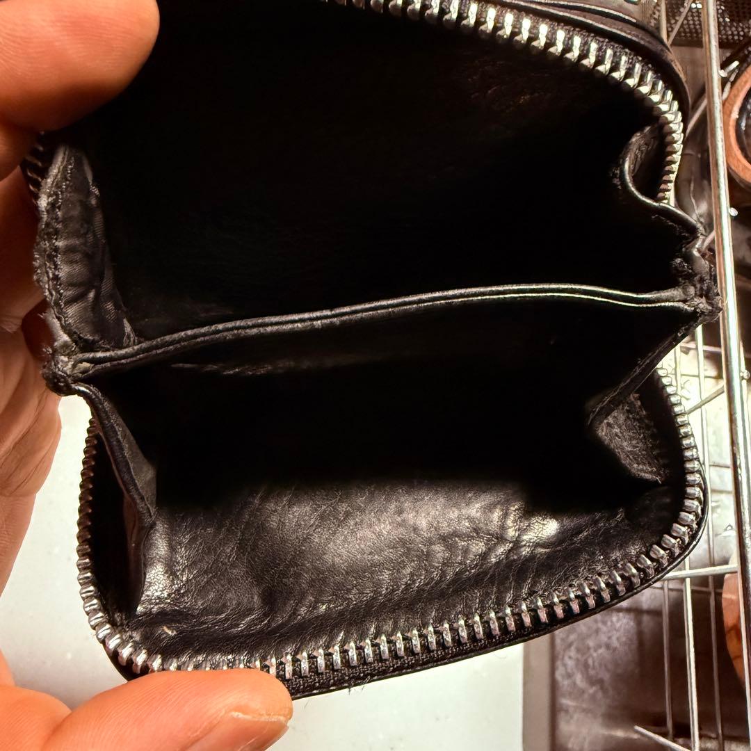 美品　Chrome Hearts 黒 レザー 小銭入れ　カード