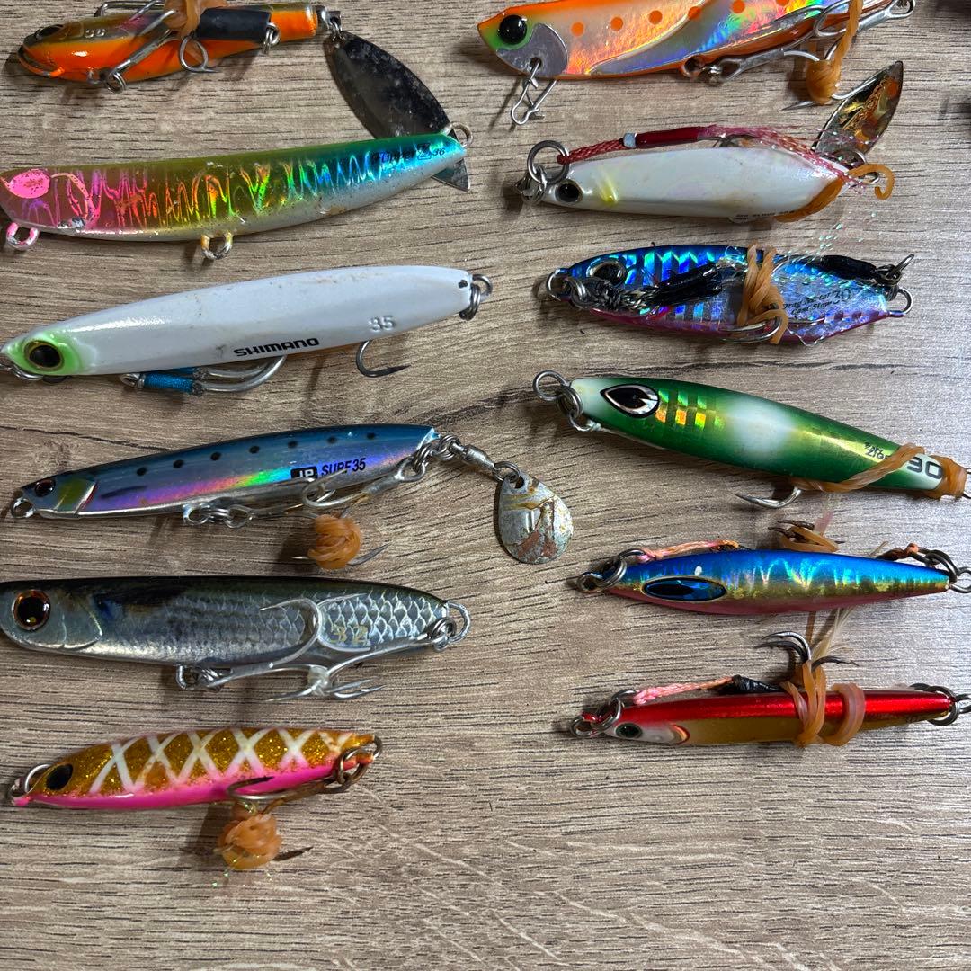 ジグまとめ売り(40g〜15g)