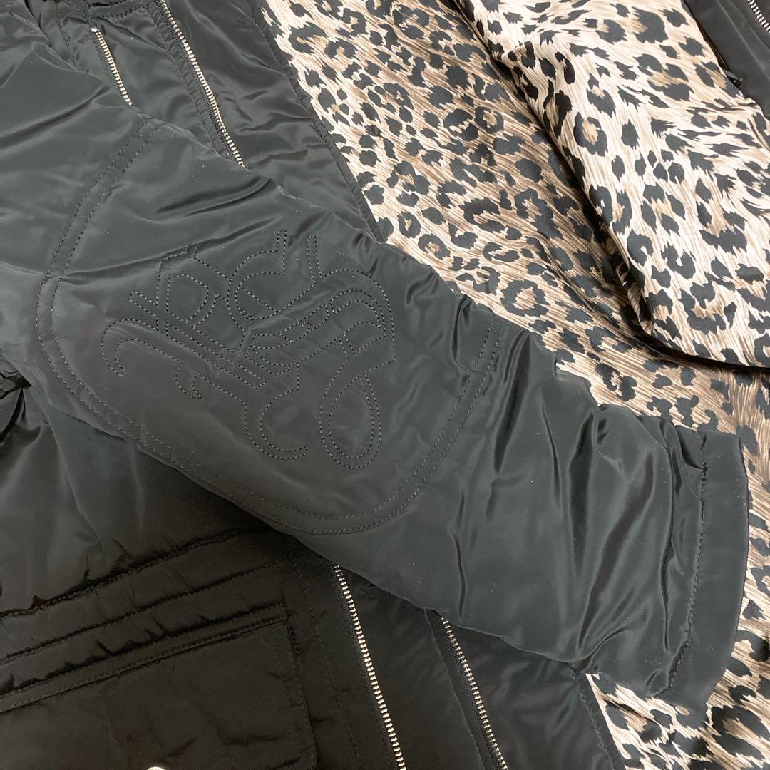 VALENZA SPORTS バレンザ ダウンコート 黒 裏地お洒落 美品❣️