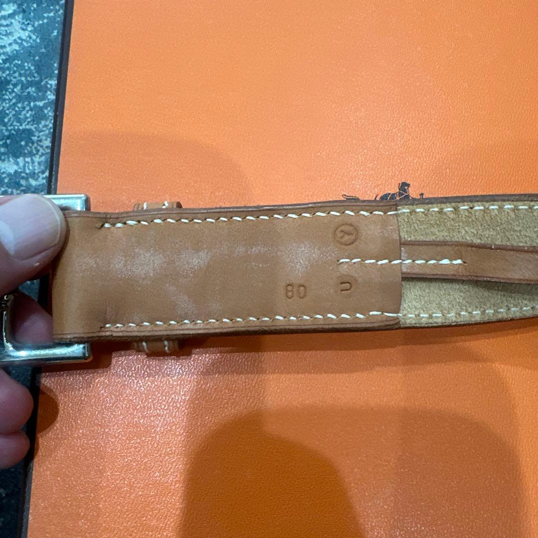 alternative 　HERMES エトリヴィエール　レザー ベルト